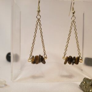 Crystal Bar Earrings